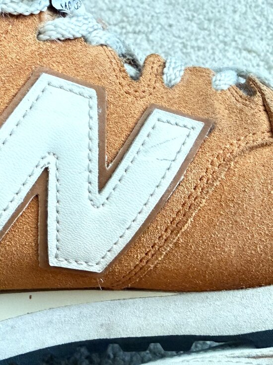 $399 Authentic NEW BALANCE M575 ROG Made in ENGLAND Brown Suede Sneakers Sz.10.5 main image 9